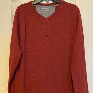 Men’s Banana Republic Long Sleeve Henley Shirt